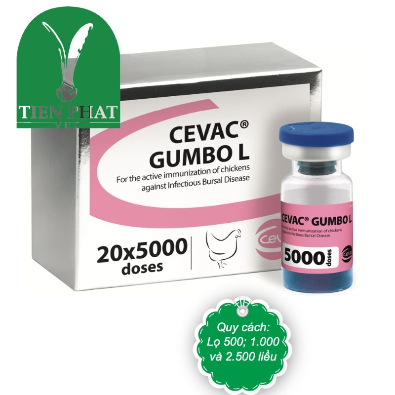 Vaccine sống đông khô CEVAC® GUMBO L