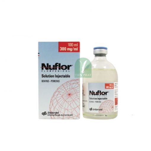 Điều trị nhanh bệnh hô hấp và bệnh đường ruột cấp tính Nuflor® Solution Injectable