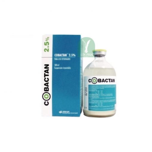 Dung dịch tiêm chứa Ceftiofure thế hệ 4 COBACTAN™ 2,5%