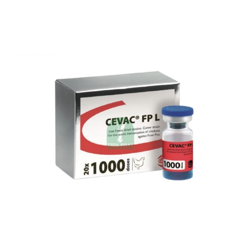 Vaccine sống đông khô phòng bệnh Đậu gà CEVAC® FP L